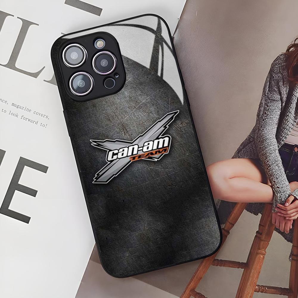 Чехол для телефона Can-Am Wild Car Crazy для Iphone 17 Air 16 15 14 12 11 13 Pro Max Mini Se Стеклянная крышка Puls