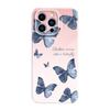 Alluring Butterfly Phone Case For iPhone 13 12 11 7 8 6 6S Plus Pro Max Mini X XS XR SE 2020 2022 Film Hard Cover