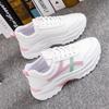Spring New Korean Style  Sneaker Women's Shoes Flat Slimming Internet Celebrity Student Ins Casual White Shoes