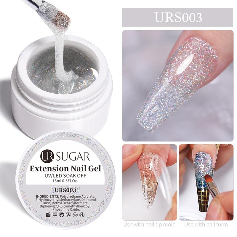Клей для фототерапии, блестки для маникюра, быстрое наращивание с пайетками, клей для наращивания с кристаллами без лотка для бумаги