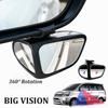 1/2 PCS 360° Rotation Adjustable Blind Spot Mirror Rear View Mirror for Safe Driving Car Exterior Accessories