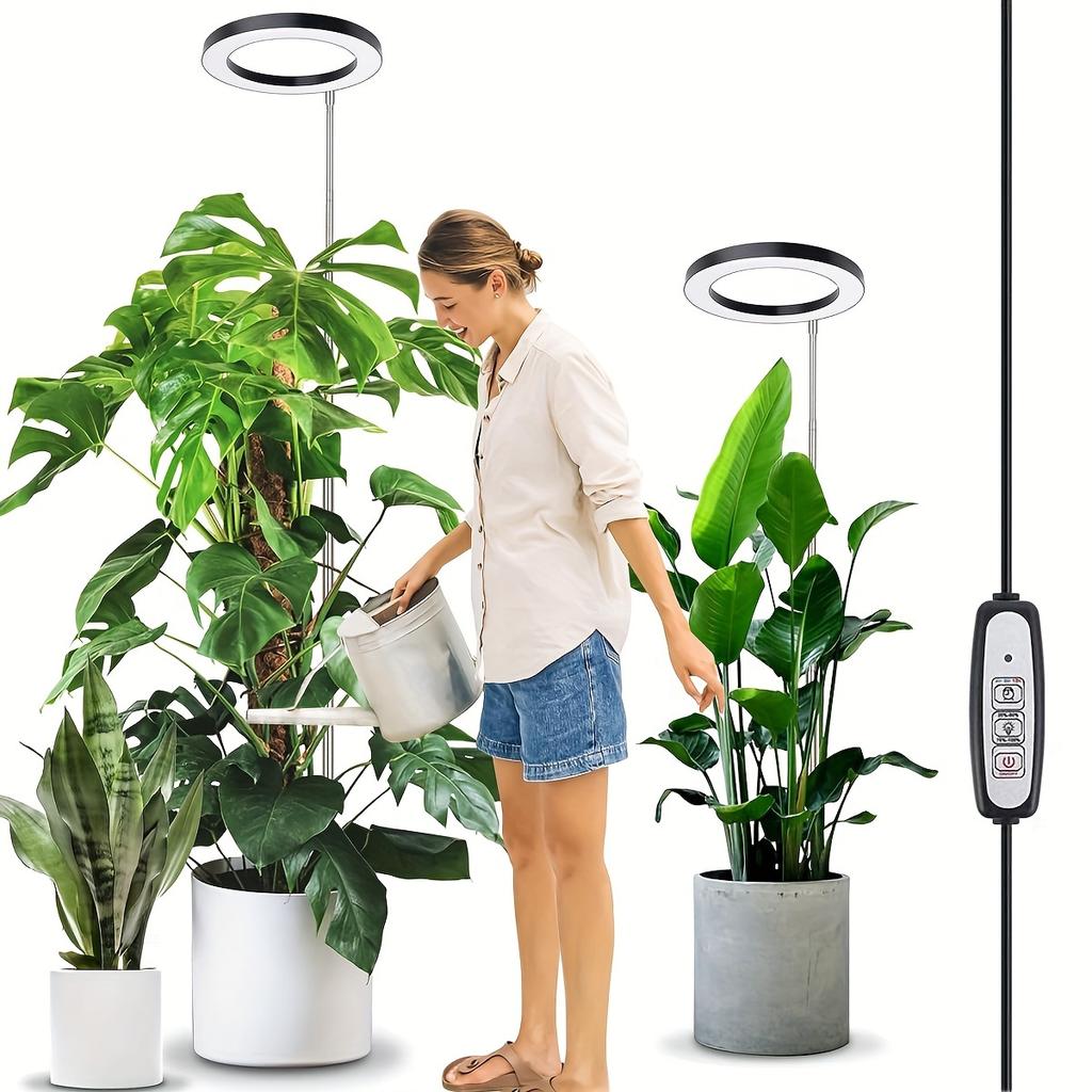 Adjustable Full-Spectrum Plant Grow Light: Perfect for Indoor Plants - USB Powered