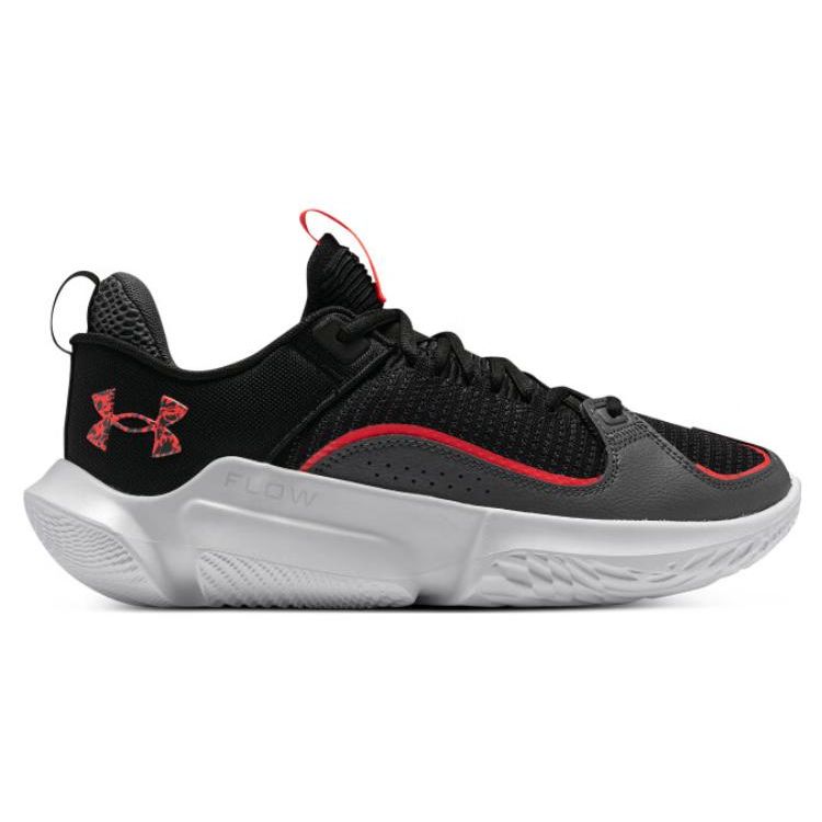 Under Armour Flow FUTR X 3 Men's Grey Red Basketball Shoes 3026630-102