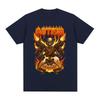 Autisitic Funny Skeleton Autism Meme Tshirts Mens Clothing Vintage Summer Short Sleeves Tshirt Cotton Casual Oversized T Shirt
