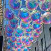 10 шт. разноцветных 10-дюймовых 4D круглых шаров из алюминиевой фольги для свадеб, дней рождений, праздников и блестящих party-декораций