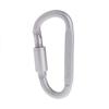 Durable Practical Camping Metal Climbing Aluminum Zinc Zinc Alloy Keyring Hook Carabiner Key Buckle