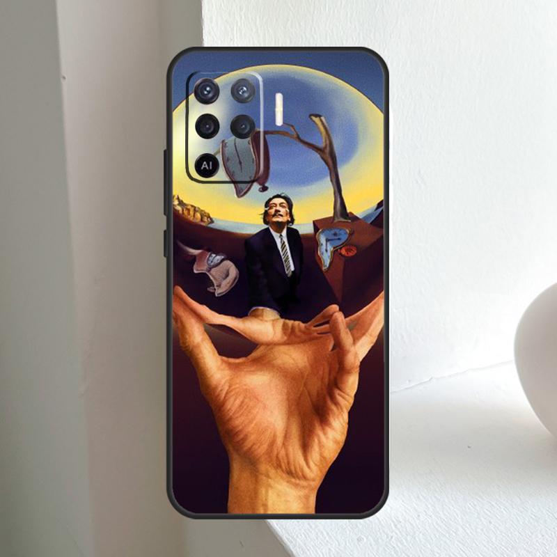 Чехол Salvador Dali Art для OPPO A80 A60 A40 A5 A6 Pro A15 A17 A57 A16 A76 A96 A18 A38 A58 A78 A98 A54 A74 A94