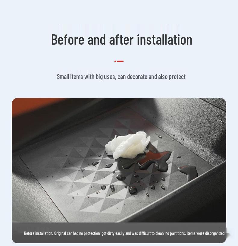 Силиконовый органайзер для центральной консоли Changan Deepal S07 для очков и аксессуаров