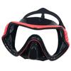 Large Frame Silicone Diving Mask with Tempered Glass for Adults