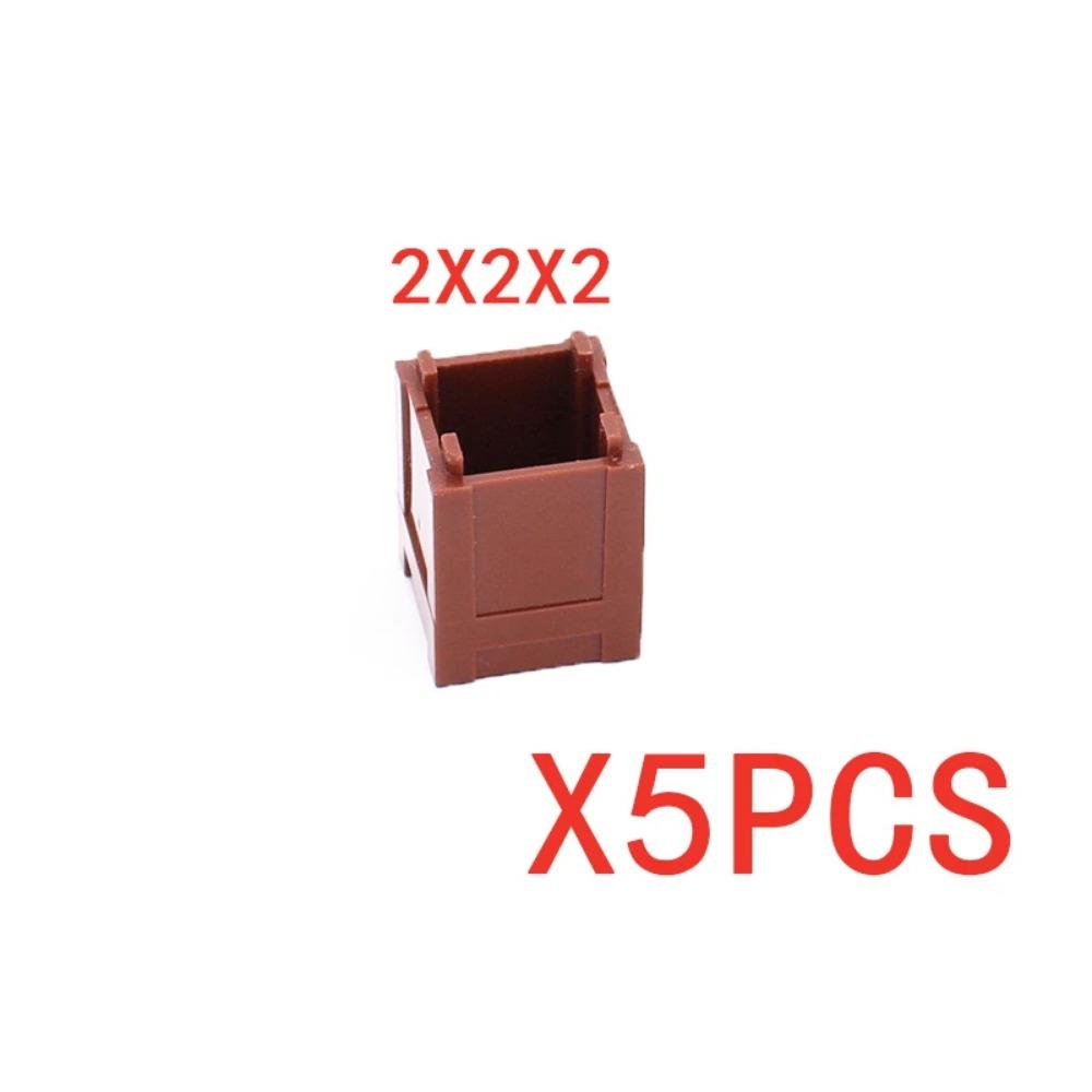 City Building Blocks Accessories Figures Cash Dollar Bills Gold Silver Coins Brick Treasure Chest Ore DIY Gift Toy X015 Safe Box