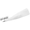 Piping Bag and 6 Stainless Steel Tips 33 Cm Smart Pastry Ref. 42788
