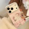 Милый розовый пони с блестками чехол для телефона для iPhone 16, iPhone 17 и iPhone 17 Pro Max