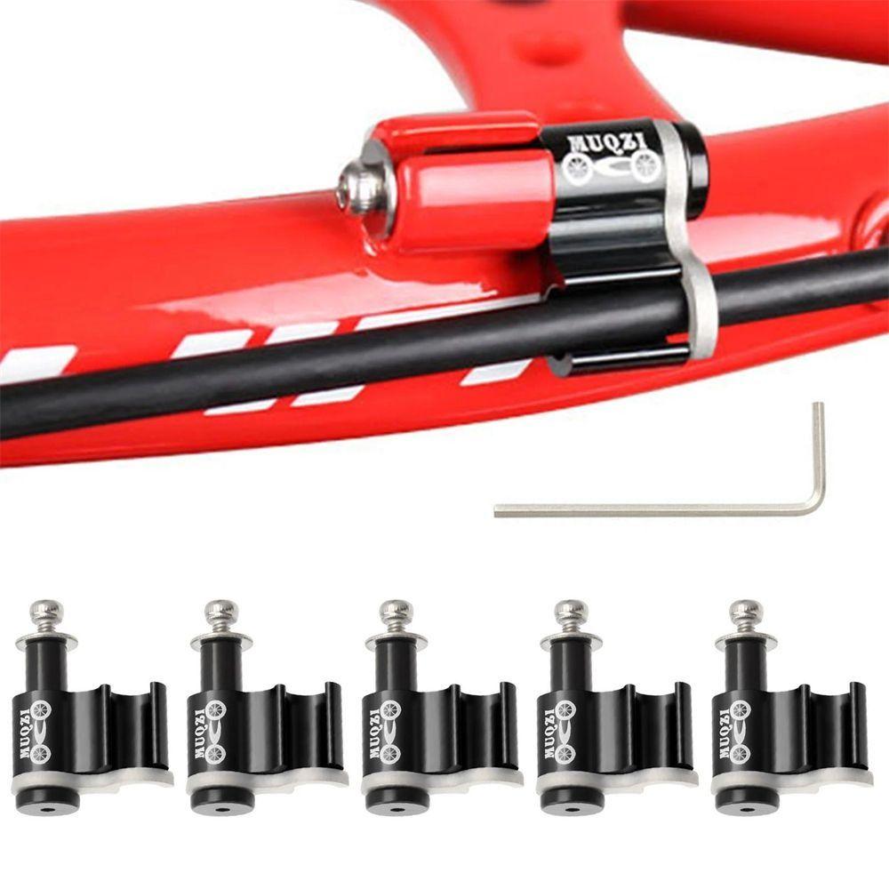 5PCS Adapter Clip Bike Cable Guide Adapter Cable Guide Oil Tube Fixed  Bike Accessories