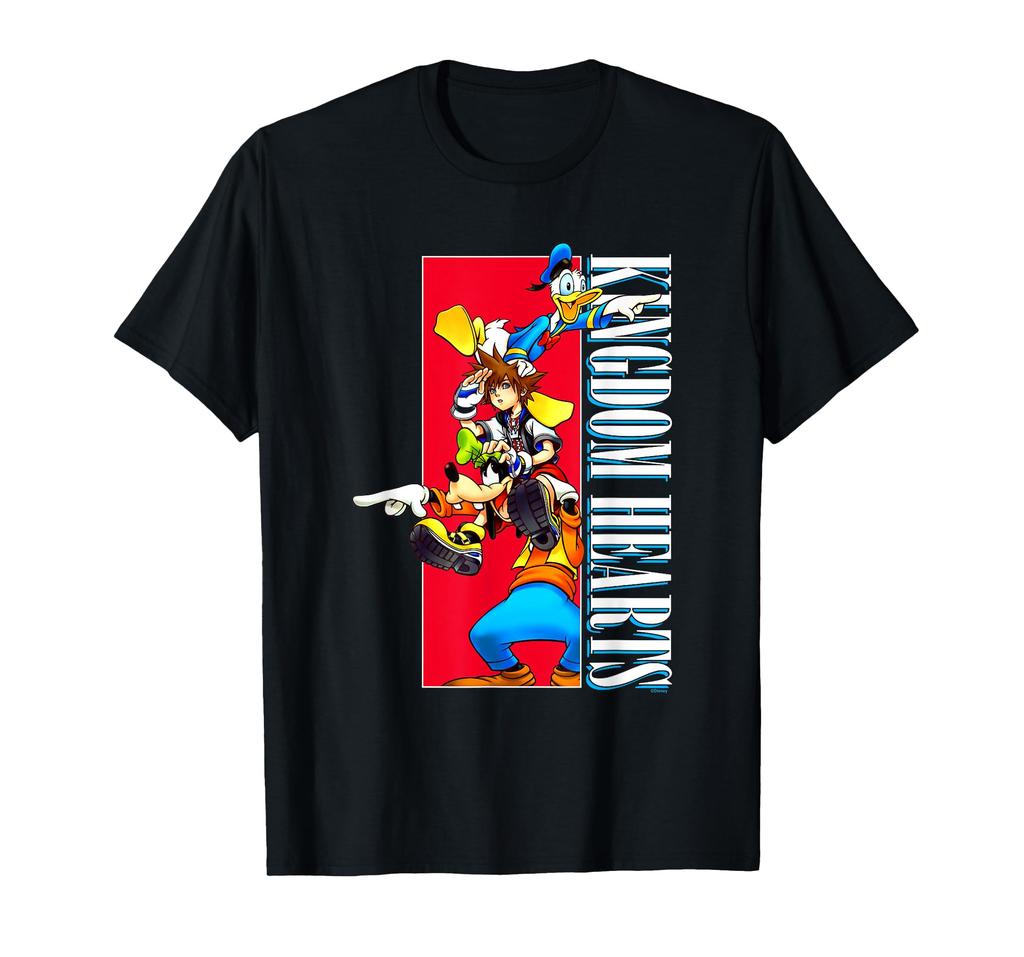 Disney Kingdom Hearts Magical Squad Colorful Chest Poster T-Shirt