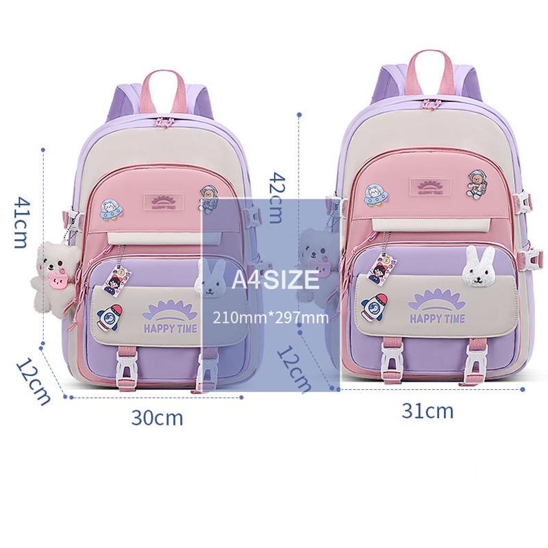 9-12 лет Дети Школьницы Дети Водонепроницаемые Рюкзаки Начальная Школа Рюкзак