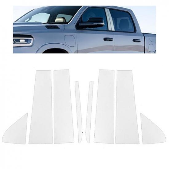 6PCS Chrome Pillar Posts PC For -2025 Chevy Silverado/GMC Sierra 1500 Window
