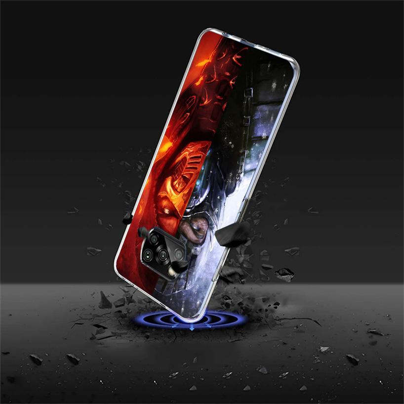 Mortal Kombat Phone Case For Xiaomi Poco X7 X6 X5 Pro F7 Ultra Redmi 15C 15 13C 13 12C 12 10 10A 10C 9 9A 9C 9T Cover Poco X7 X6