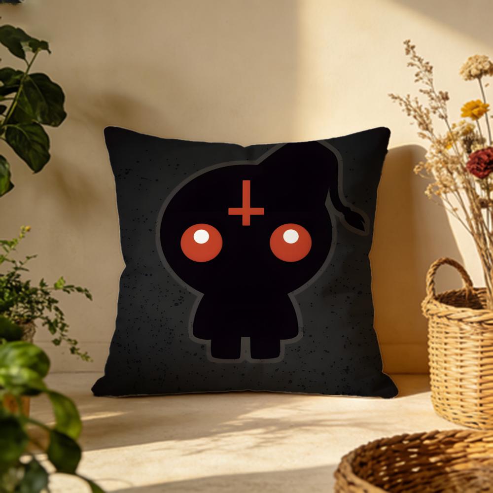 Стильная наволочка The Binding of Isaac Универсальная двусторонняя наволочка Подходит для дивана, кровати, автомобиля Ежедневный декор