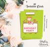 Darling Souvenir Green Birthday Invitation Card 28 шт. Заполните или напишите пустые приглашения для печати Принадлежности для вечеринок 5x7