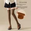 Улучшенные женские чулки выше колена с противоскользящим эффектом - Толстые теплые высокие гольфы до середины икры для осени и зимы