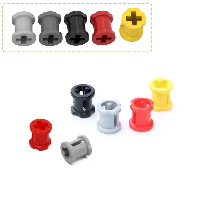 100pcs/Set Alex Bush 3713 6590 Technology Building Blocks Parts 32123 1/2 Cross Shaft Bush Assembled MOC Bricks Toys Accessories