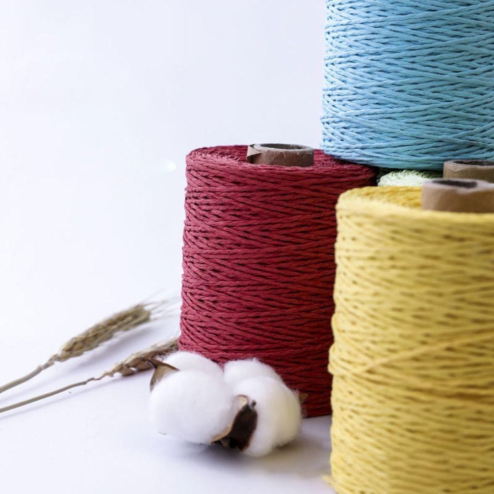 280-300m/Roll Natural Colorful Threads Hand Knit Hand Knit Crochet Crochet Hat