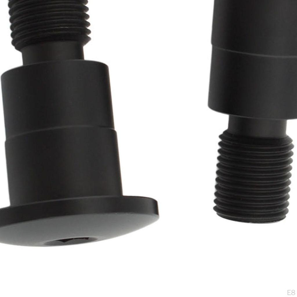 2 Адаптера для зеркал на руль мотоцикла Резьба M16 Детали из алюминиевого сплава Процесс ЧПУ