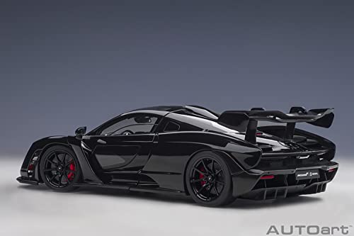 AUTOart 1/18 McLaren Senna Черная отделка Модель 76076