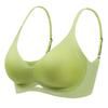 Thin hollow jelly soft support fixed cup underwear women's seamless lift small breasts gather and close the double breasts beautiful back bra