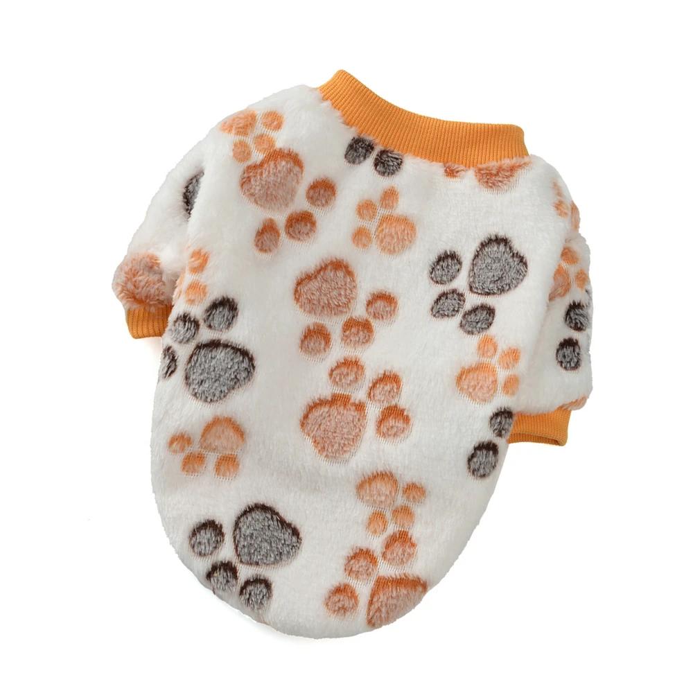 Теплая флисовая одежда для питомцев для маленьких и средних собак, мягкий свитер-жилет для питомца, пальто для щенка/кошки, милая куртка для чихуахуа/французского бульдога, зима