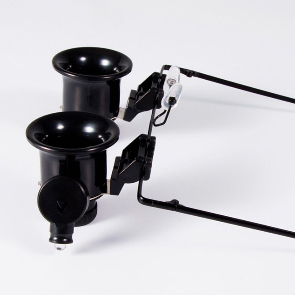 Magnifier Professional Watch Repair 20X Magnifier Jeweler Inspect Tool Double Eye Glasses Type
