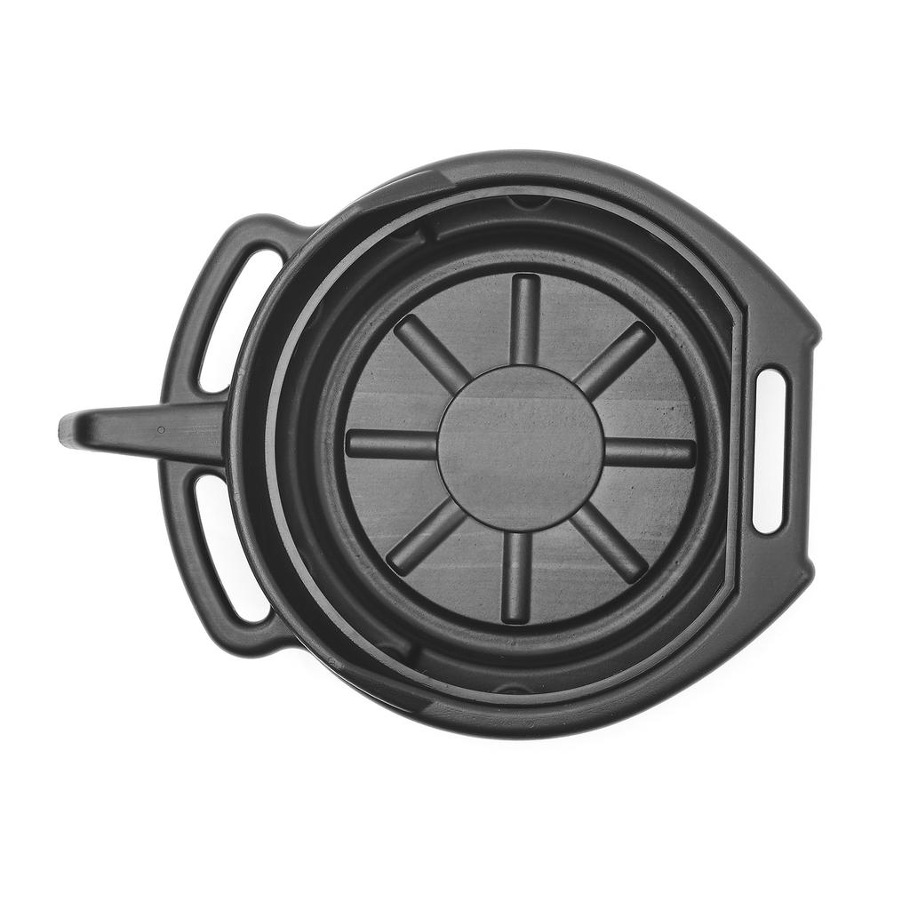 15 Litre Large Capacity Car Drain Pan Waste Engine Oil Collector Drip Pans Thickened Fuel Fluid Change Tray School Workshop Garage Repair Tool