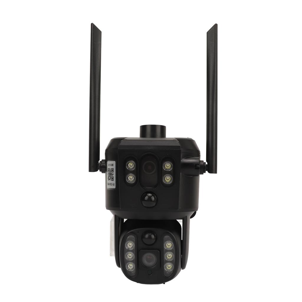 4K 8MP 4G Dual Lens Solar Camera Solar Security Camera with Full Color Night Vision Bidirectional Voice Intercom