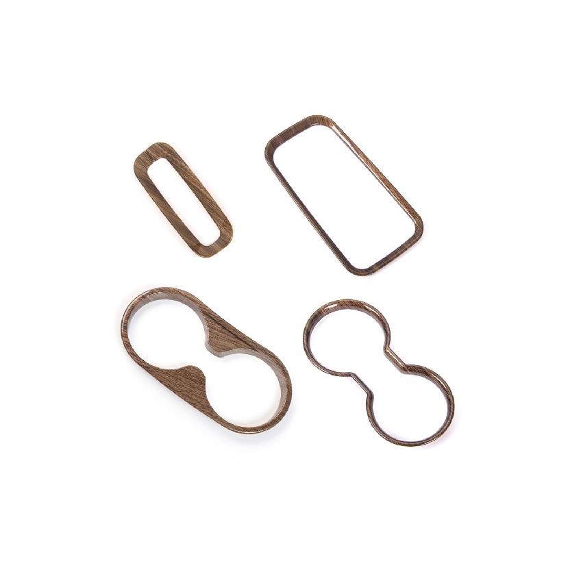 Автомобильный передний и задний держатель для чашки с водой, панель переключения передач, декоративная наклейка для Jeep Wrangler JK 2011-2017, внутренние молдинги