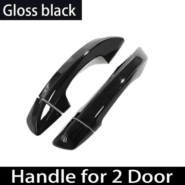 Экстерьер из углеродного волокна для Volkswagen VW Scirocco 3 MK3 2008 ~ 2017 2009, хромированный глянцевый черный чехол для дверной ручки, чаша, автомобильные аксессуары