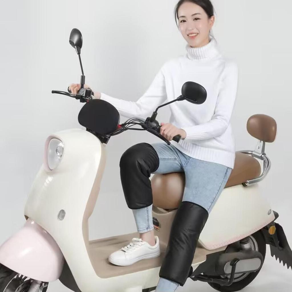 Велосипедные наколенники Термальная поддержка для ног Зимние наколенники для езды на велосипеде, мотоцикле, для поездок на работу, кемпинга, зимних видов спорта, ежедневных походов