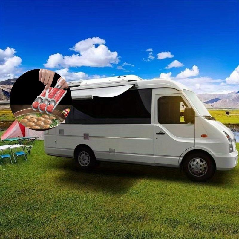 1pc Stainless Steel Non-stick Triple Meatball Maker - Perfect for RV Kitchens, Food-Safe