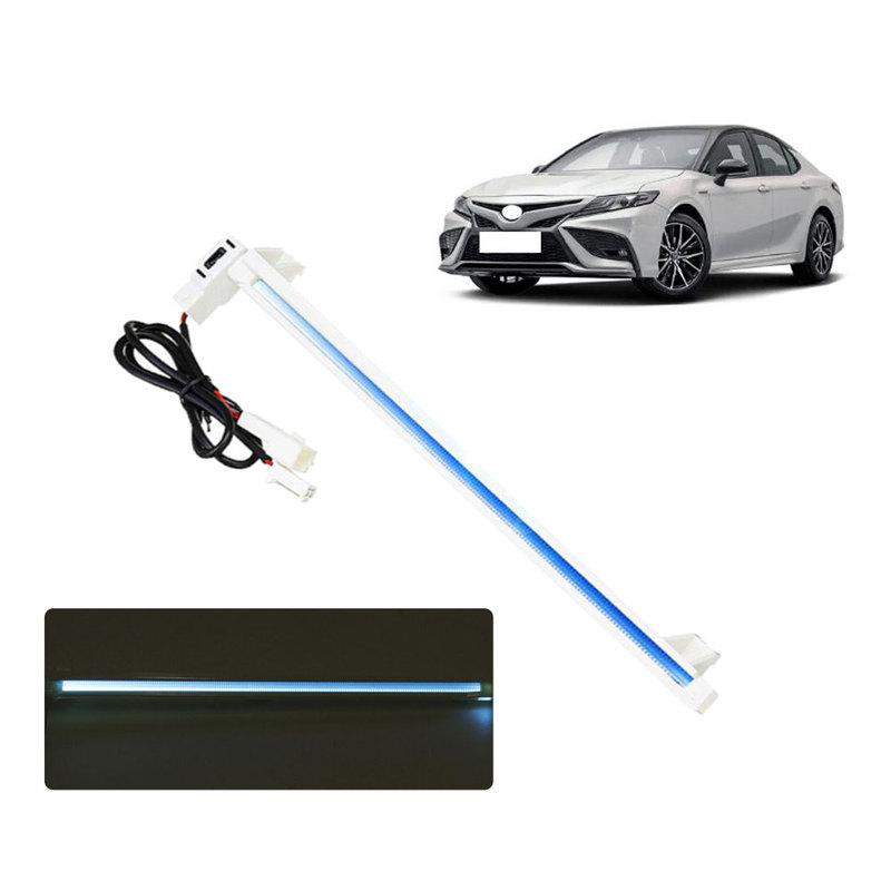 Декоративная подсветка салона автомобиля, светодиодная лента для консоли, атмосферная подсветка, синий цвет, светодиоды для подсветки приборной панели и консоли для Toyota Camry 2018
