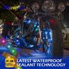 SHINIGHT 8 Pcs Motorcycle LED Light Kits, App Control Multicolor Waterproof Motorcycle LED Strip Lights With RF Remote, Music Sync & Multiple Scene