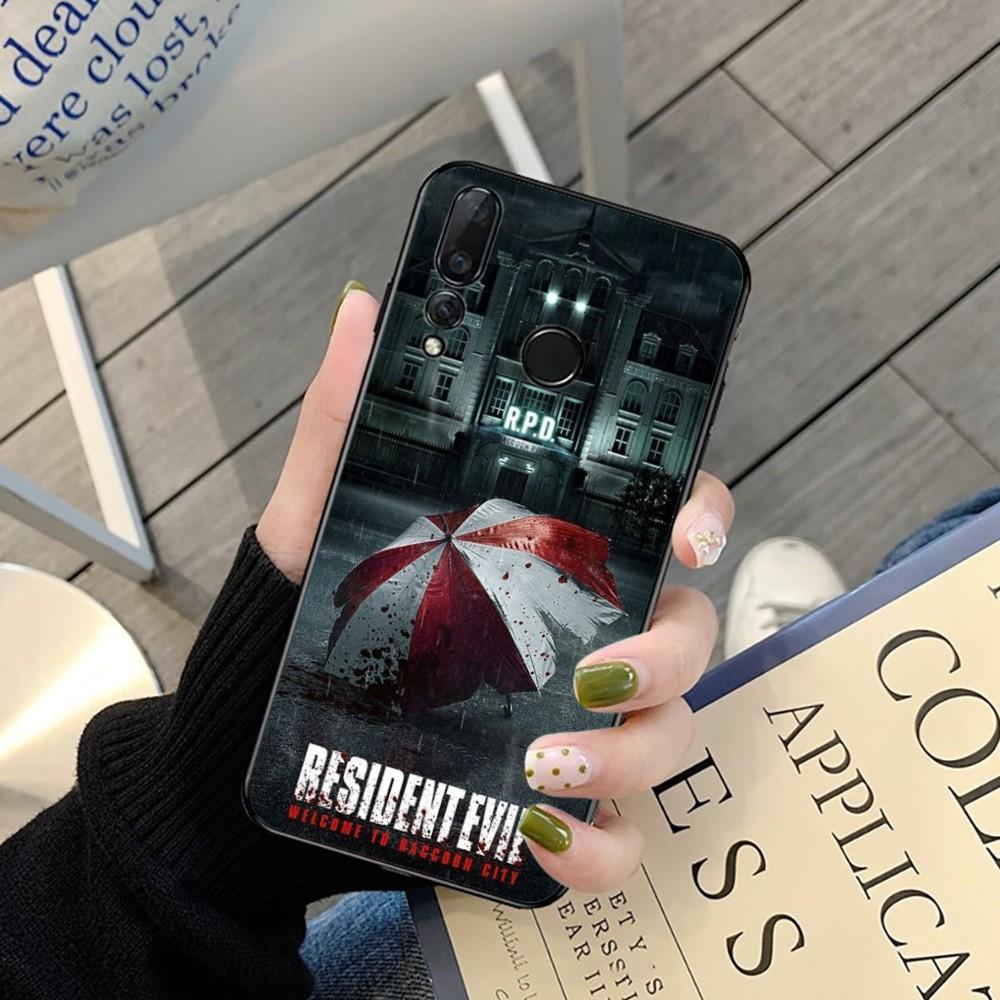 R-resident Game E-evil Phone Case For Huawei Y9 6 7 5 Prime Enjoy 7s 7 8 Plus 7a 9e 9plus 8E Lite Psmart Shell