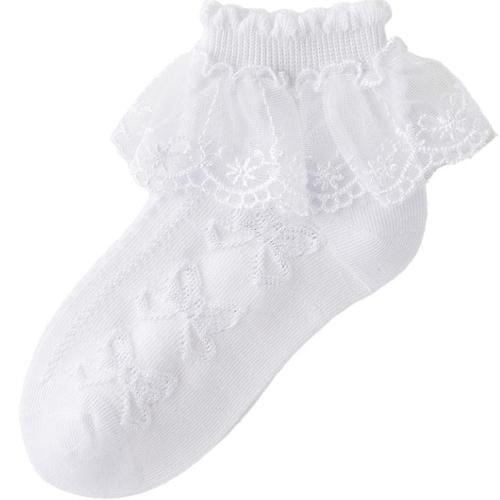 Детские хлопковые носки для девочек, однотонные детские носки для девочек, кружевные модные мягкие красивые детские носки для малышей, новинка лета