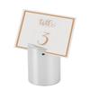 Metal Place Card Stand Stainless Steel Table Number Card Holder for Wedding Party Restaurant