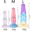 Glow in Dark Anal Plug Spiral Prostate Massager Jelly Beads Twist Rope SM Sex Toy for Men Women