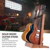 Nefelibata Multi-Guitar Stand, 5-Holder Wooden Guitar Stand Floor Rack for Guitars and Cases, Electric Acoustic Guitars, Basses, and Cellos - German A