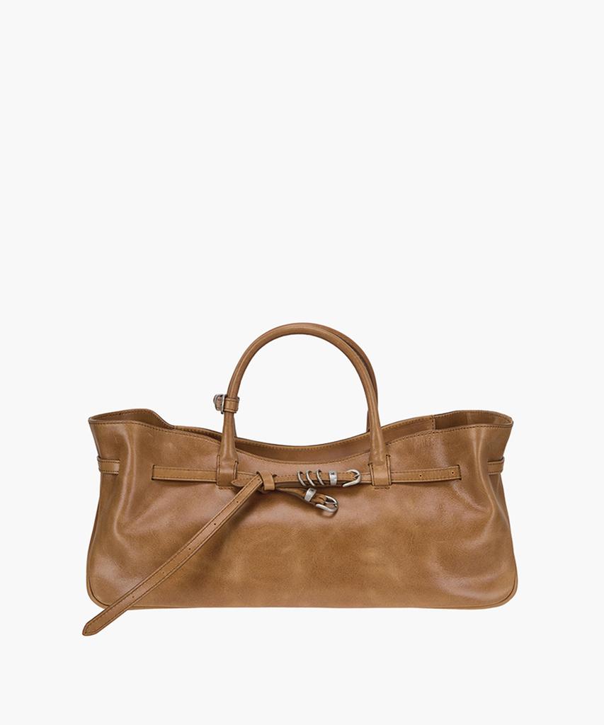 Margesherwood Grandma Used Bag_Saddle Brown Pull-Up