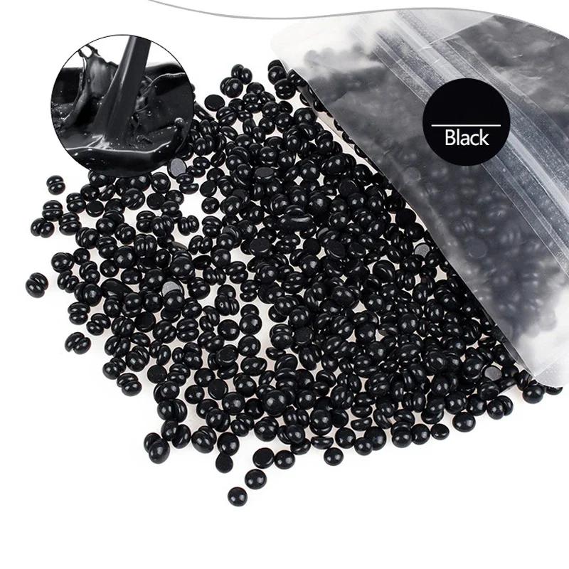 1000 г твердые восковые бобы для депиляции, удаления волос, восковые шарики с горячей пленкой для нагревателя воска, без бумаги, без полосок, средства для депиляции