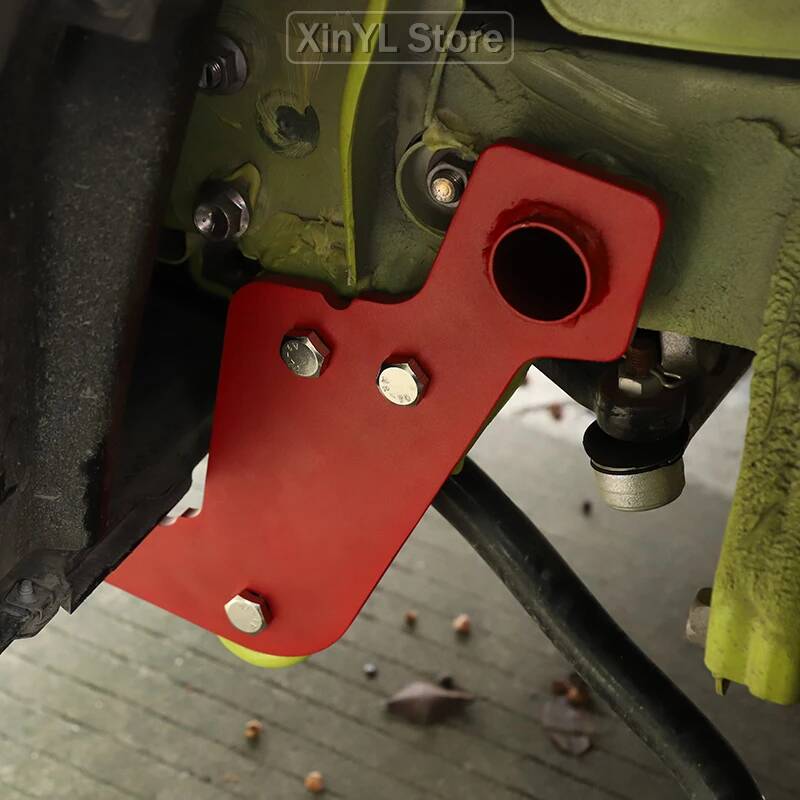 Car Trunk Front Rear Bumper Bar Towing Trailer Hook For Suzuki Jimny 2019 Up Car Accessories Red