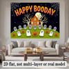 Party Backdrop Halloween Flat Banners Celebrations Wedding Enthusiasts Event Backdrop Decoration Front Door Decor Theme