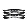 4PCS Aluminum Car Rim Stickers For Jeep Wrangler JK JL Renegade Compass Grand Cherokee Gladiator - Wheel Hub Edge Protector ALR1