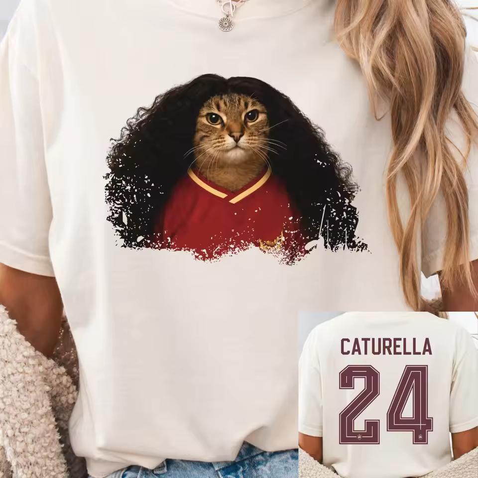 Cucurella Cat Viral Meme #24 Printed 2026 Spain Soccer Fan T shirt Cotton Unisex Men Women Kids T shirt Y2k Fashion Gift Tee